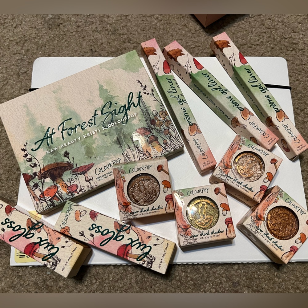 COLOURPOP RAW BEAUTY KRISTI BUNDLE NEW